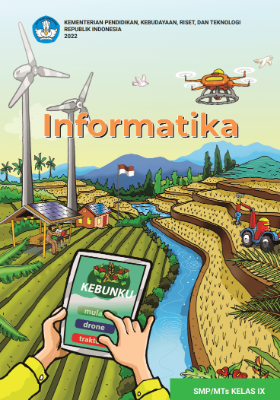 Sampul buku Informatika untuk SM...